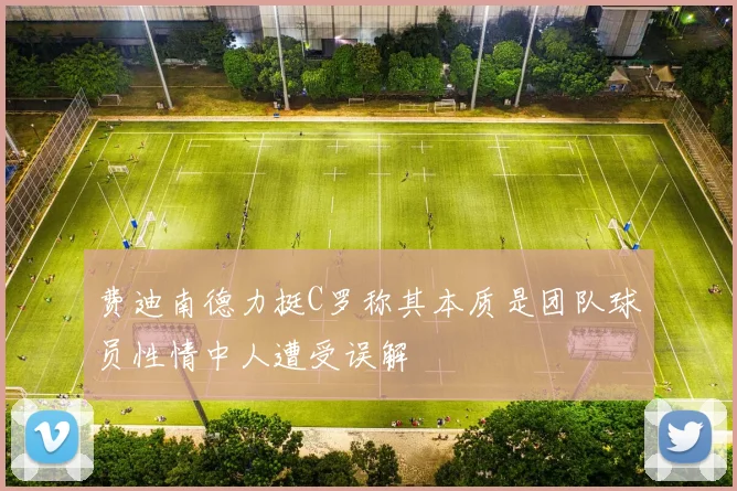 费迪南德力挺C罗称其本质是团队球员性情中人遭受误解